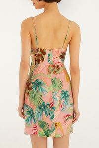 Robe courte Pool Time - Rose