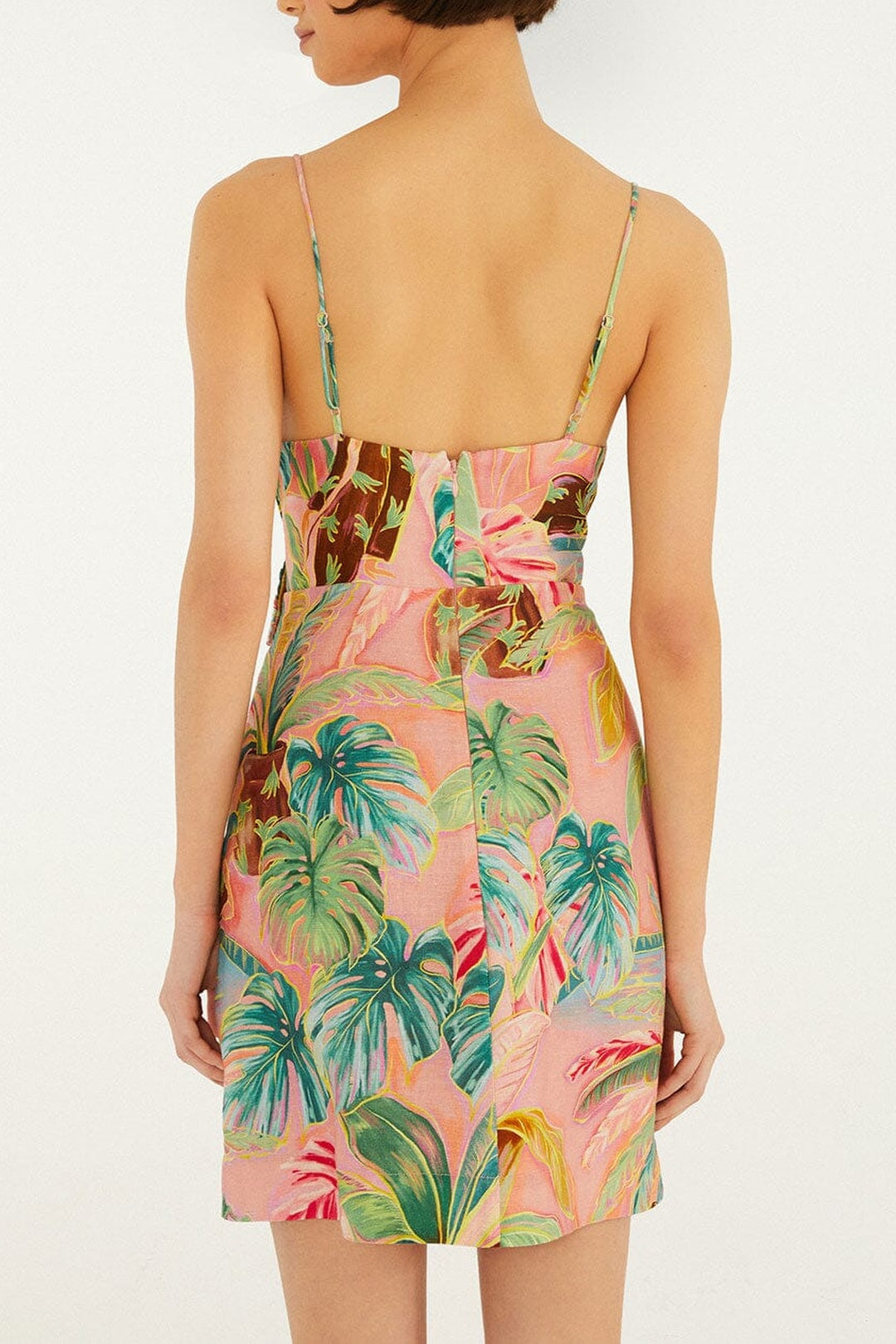 Robe courte Pool Time - Rose