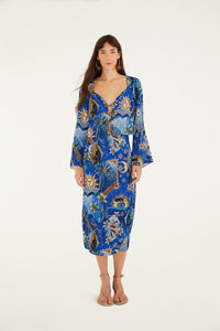 Mystical Blue Blouse - Mystical Blue