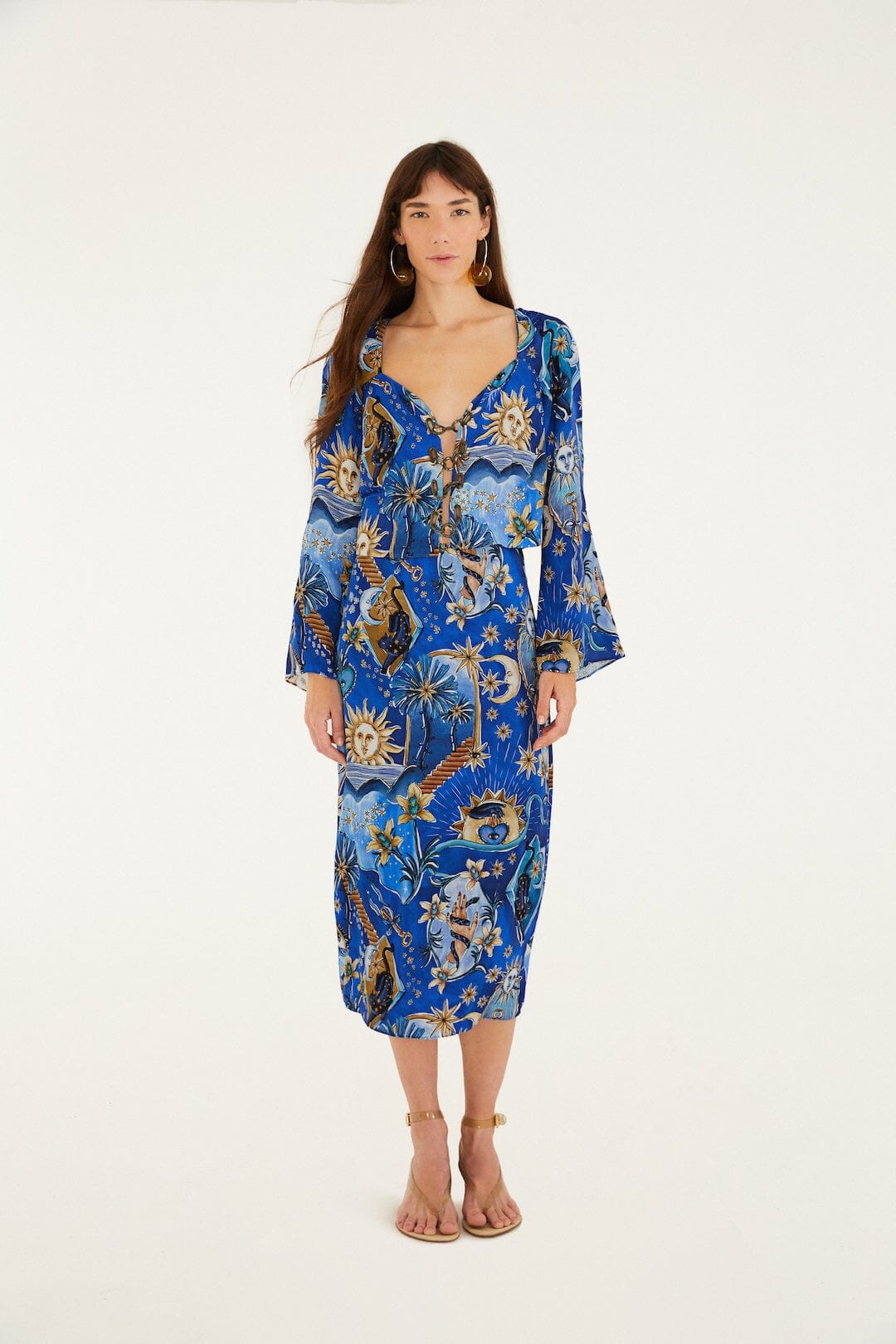Mystical Blue Blouse - Mystical Blue
