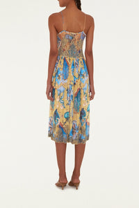 Mystical midi dress - Beige