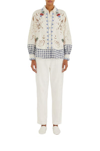 NEW_FELIX_JAMBES_Off White Top manches longues - Off White
