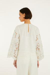 Off White Blouse - Off White