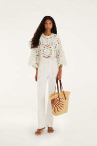 Off White Blouse - Off White