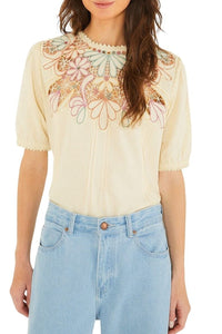 FELIX_JAMBES_Beige Blouse - Beige