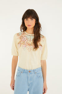 Beige Blouse - Beige