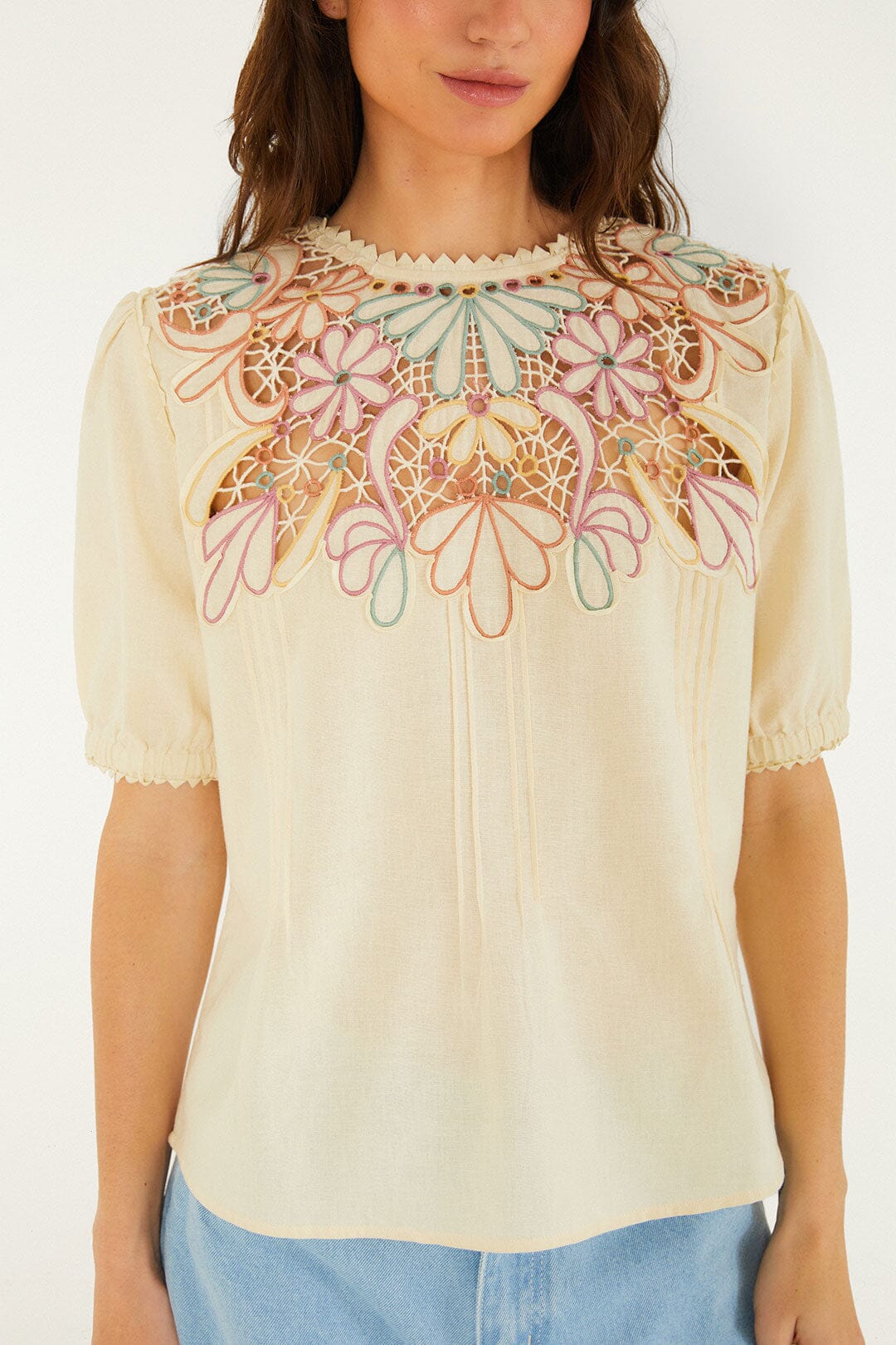 Beige Blouse - Beige