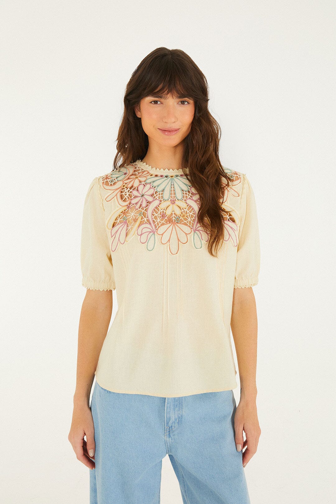 Beige Blouse - Beige