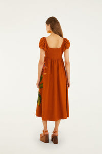 Hilo Arrangment Sand Robe midi - Hilo Arrangment Sand