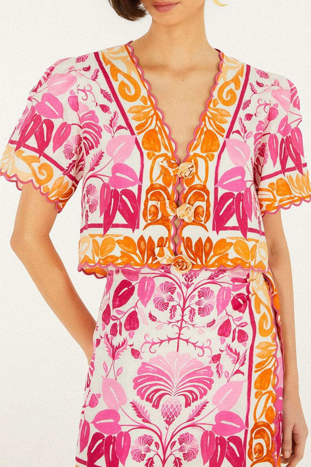 Santorini Blouse - White
