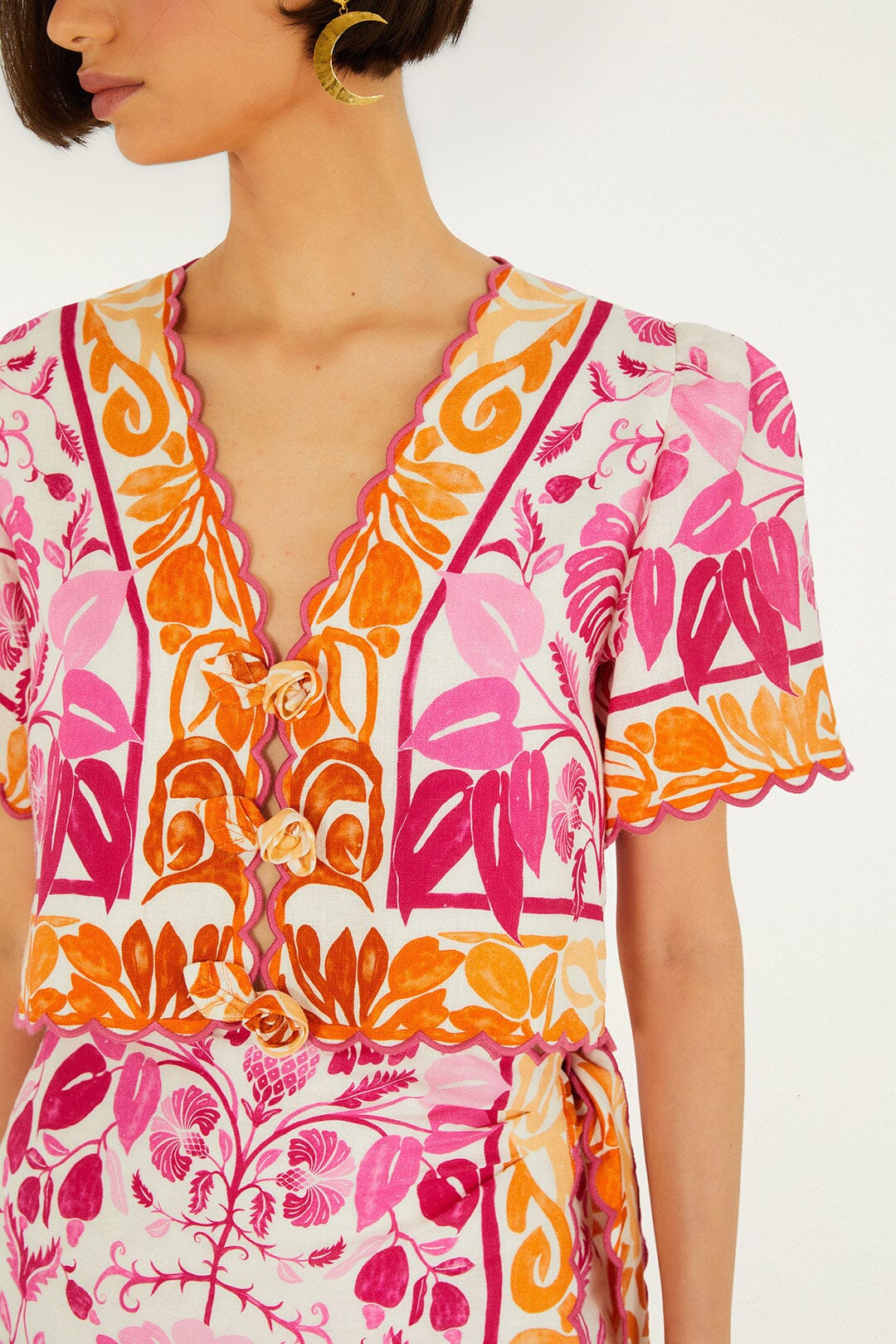 Santorini Off White Top - Santorini Off White