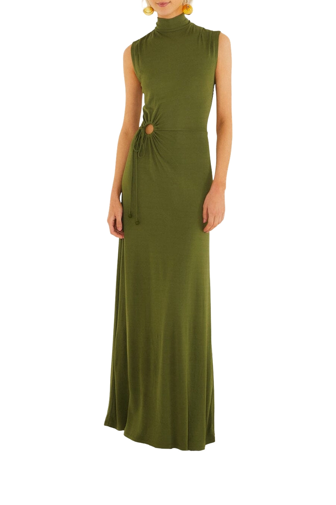 NEW_DIFFUSELY_Dark Green Robe longue - Dark Green