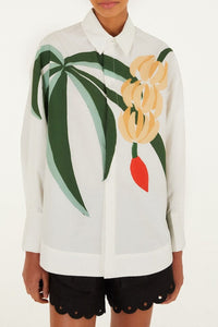 Chemise Graphic Banana - Blanc