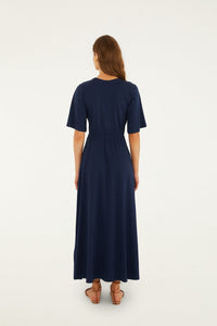 Dark Blue Robe midi - Dark Blue