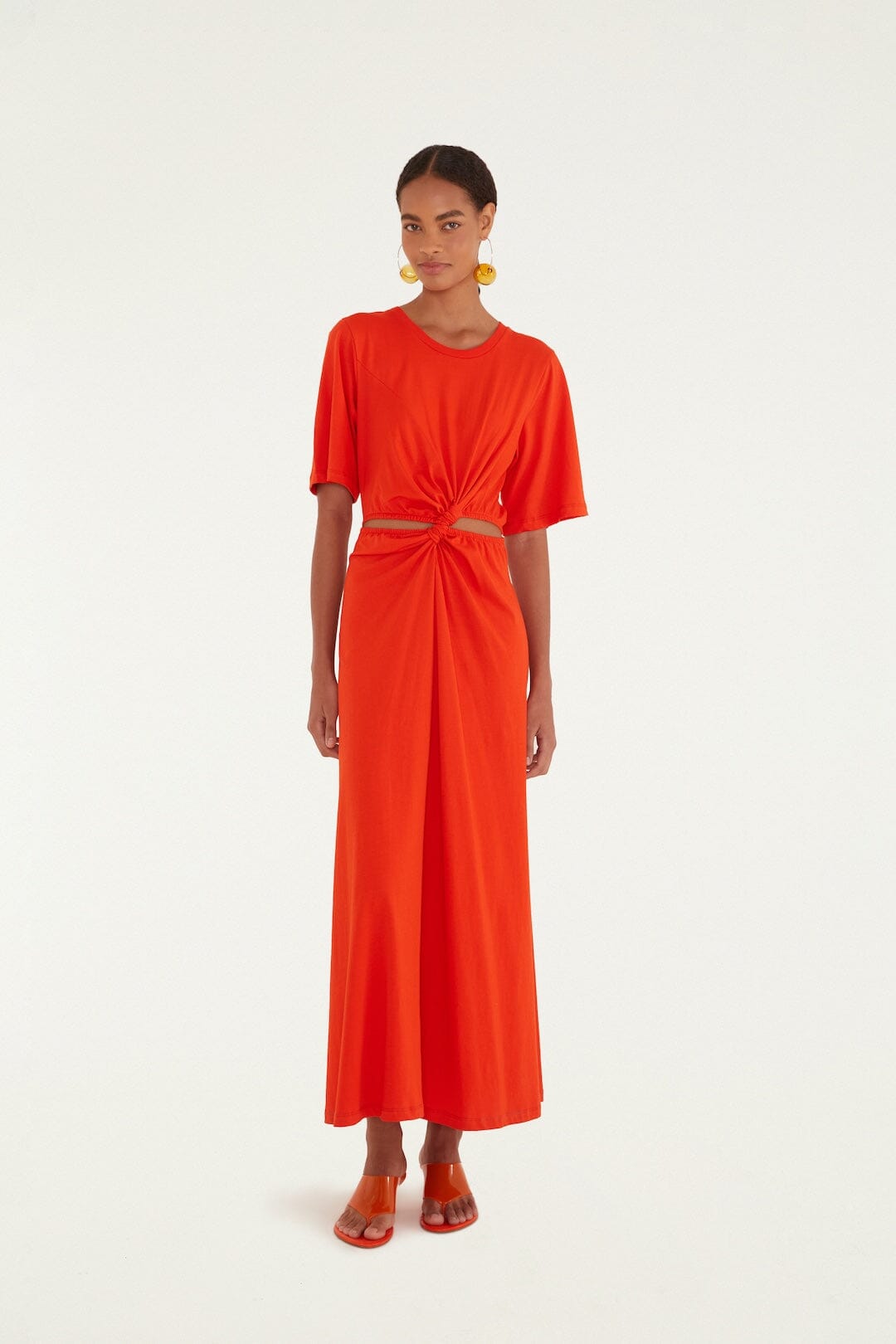 Red Robe midi - Red