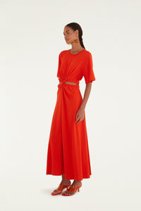 Red Robe midi - Red