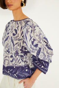 Nina Off White Blouse - Nina Off White