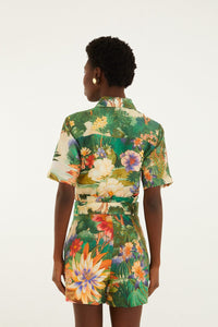 Oriental Garden Multicolor Combishort - Oriental Garden Multicolor