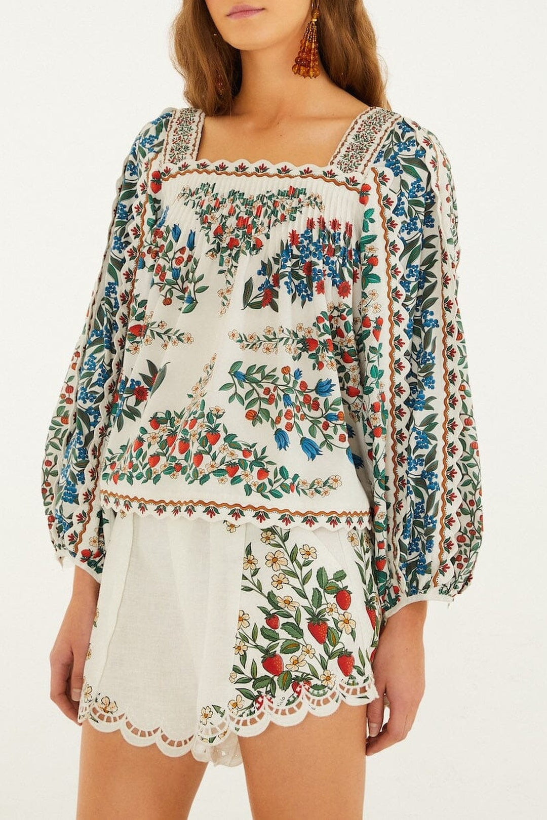 Short Fruit Beauty - Blanc