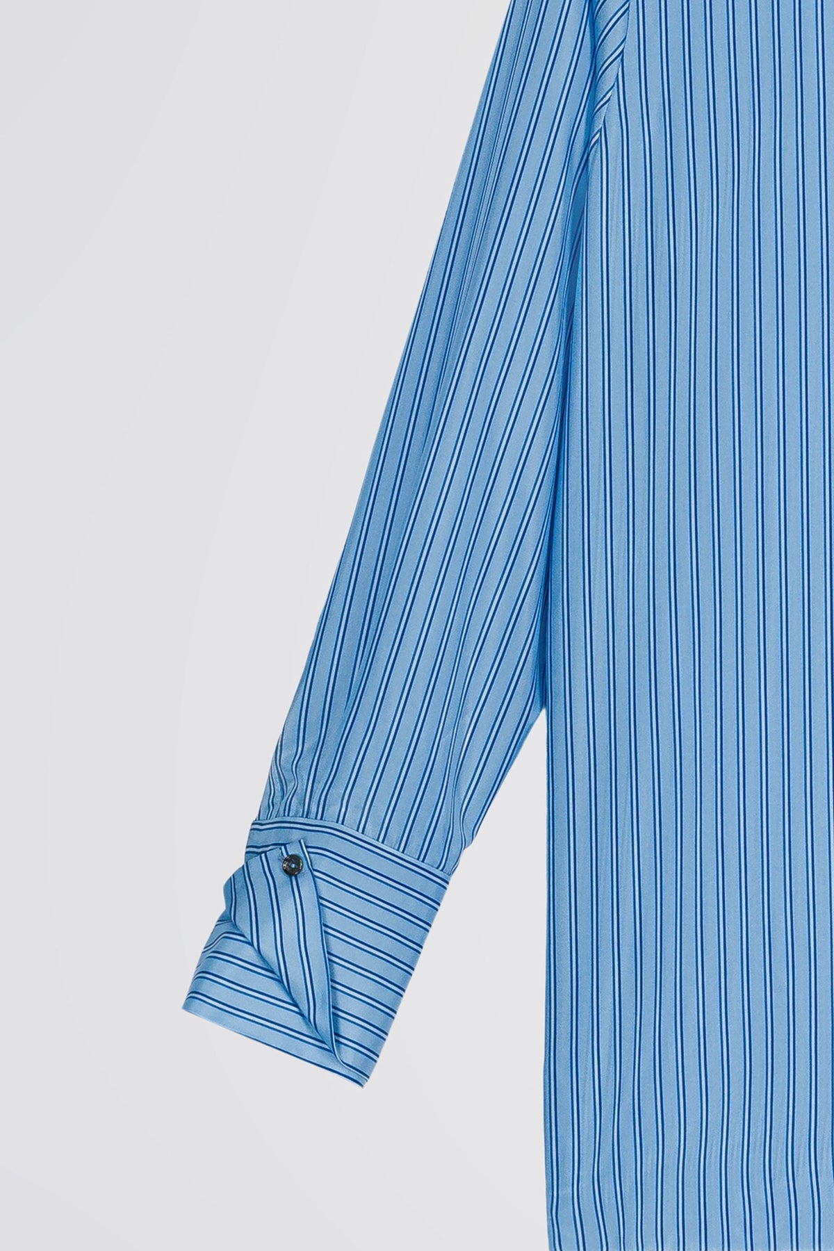 Chemise droite - Bleu Denim