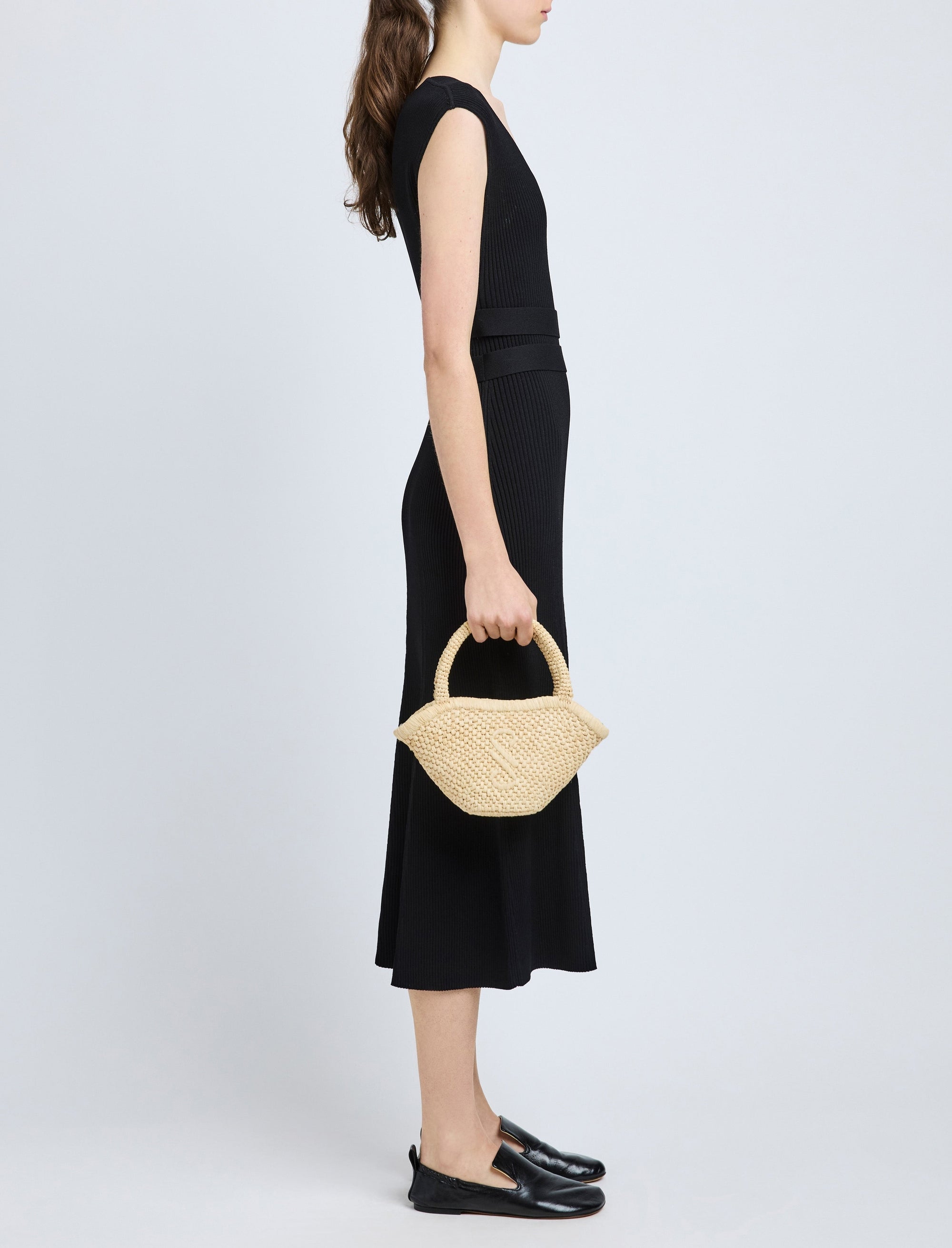 Petit panier Chelsea en raphia - Natural