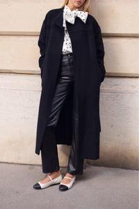 Le Edouard Tricotine Upcyclee Noire