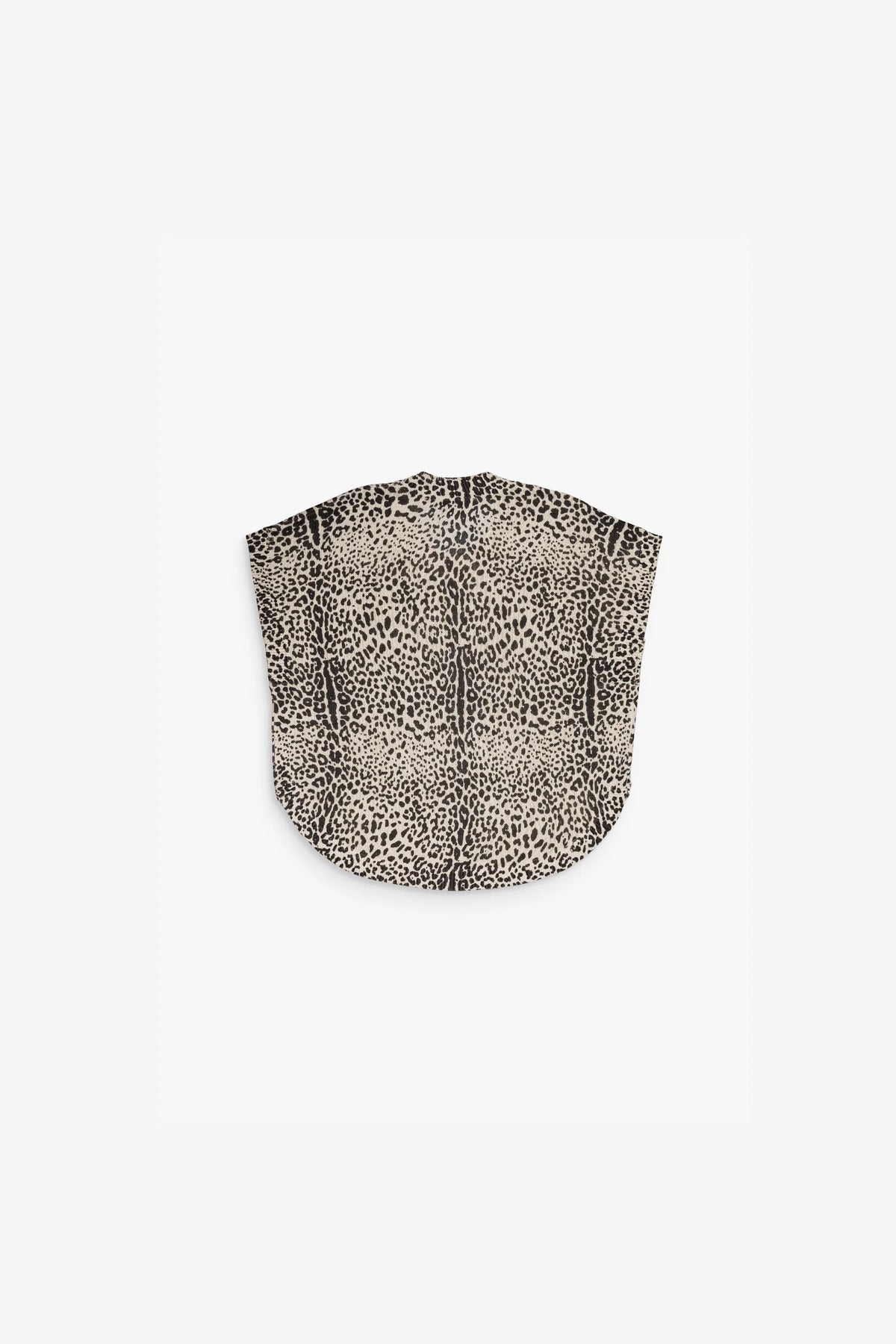 Pull poncho col rond man court - Multicolor