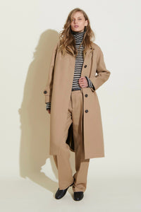 ZNOSTOCK_BEIGE COAT MOULIN - Beige