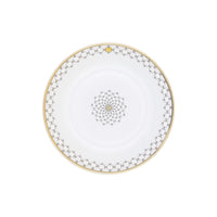 Assiette calotte Home en porcelaine - Or