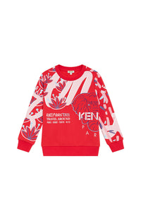 Sweatshirt col rond - Red