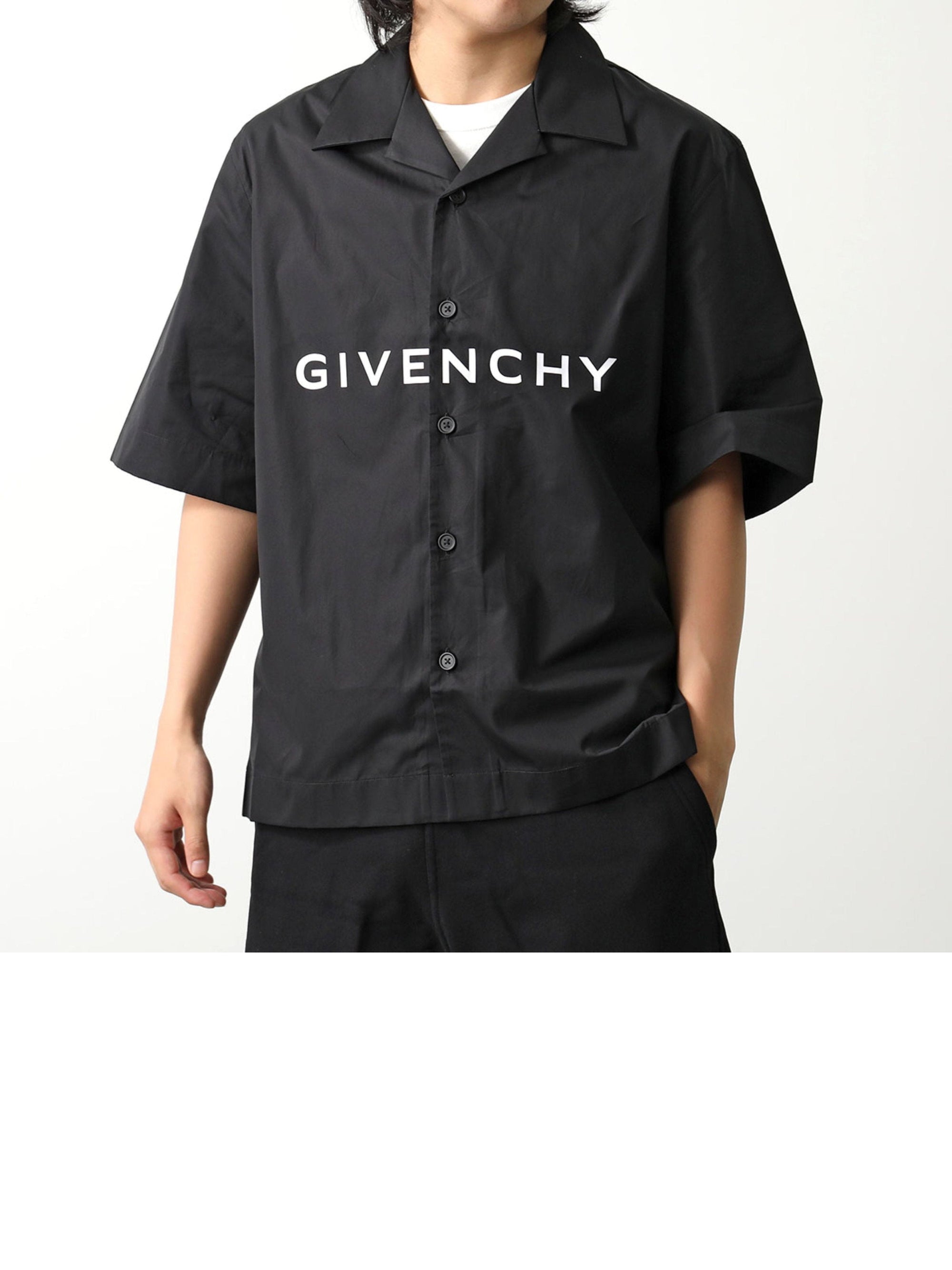SS BOXY FIT SHIRT W/ HAWAIIAN COLLAR