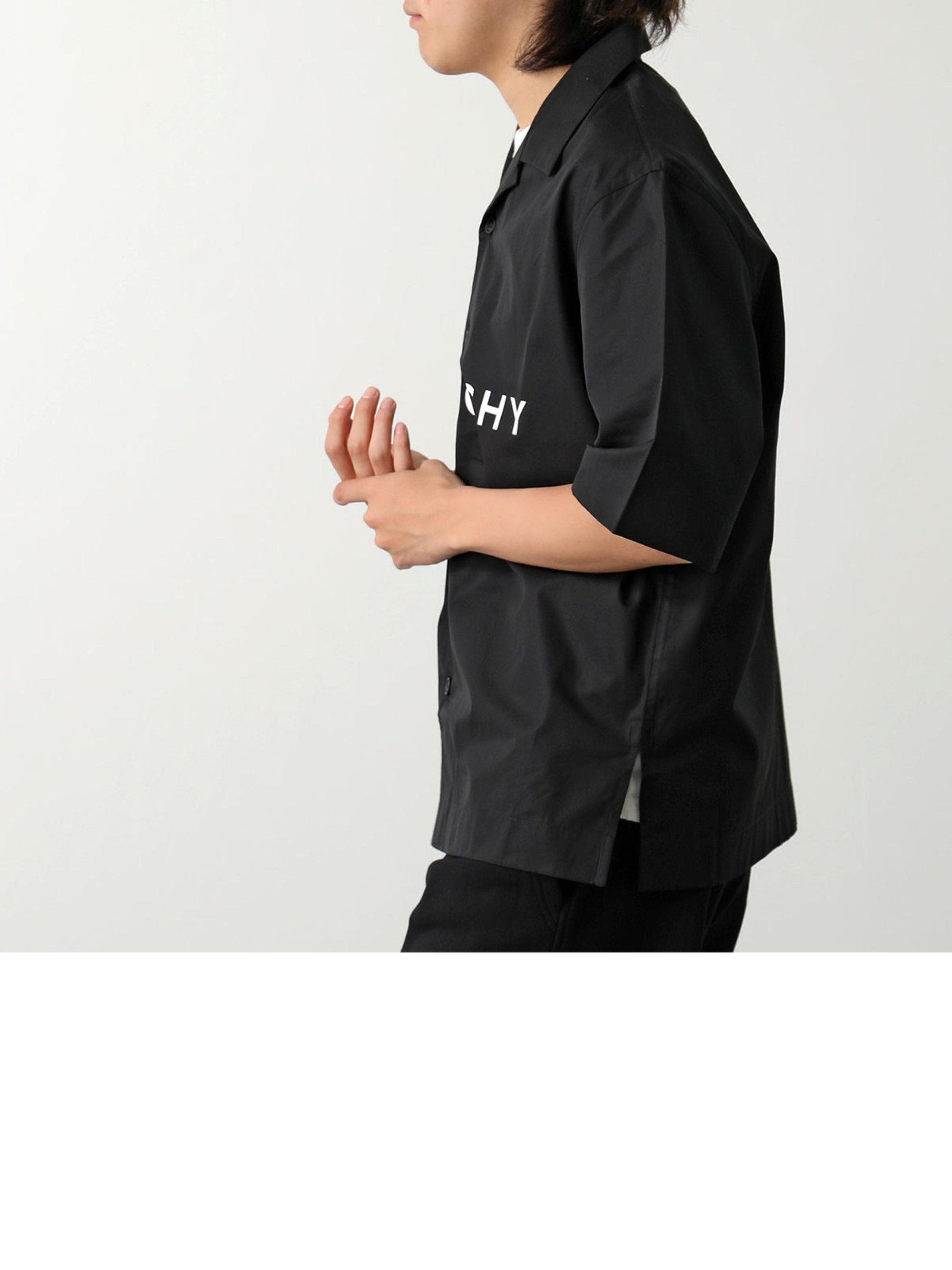 SS BOXY FIT SHIRT W/ HAWAIIAN COLLAR