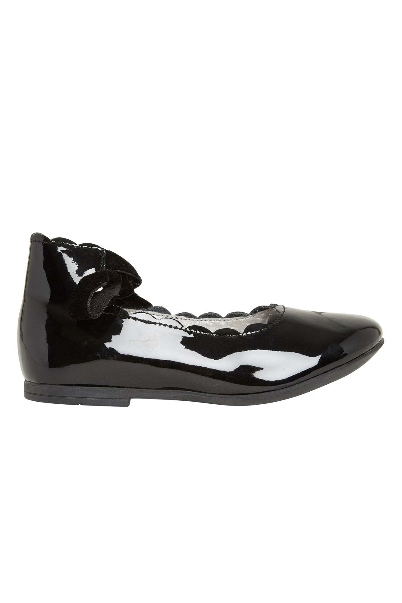 Patent leather ballerinas - Black