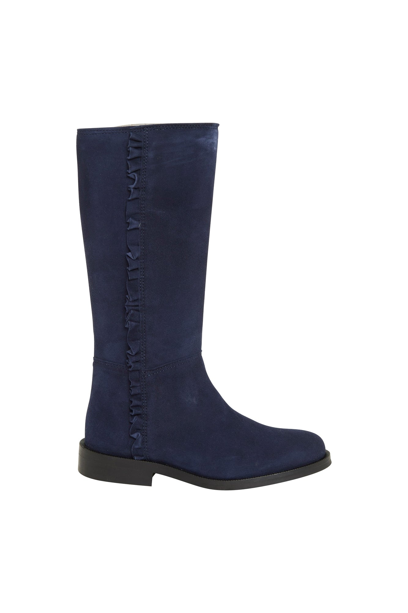 Bottes en daim - Marine
