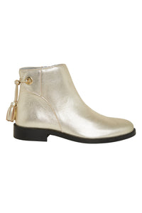 Leather boots - Gold