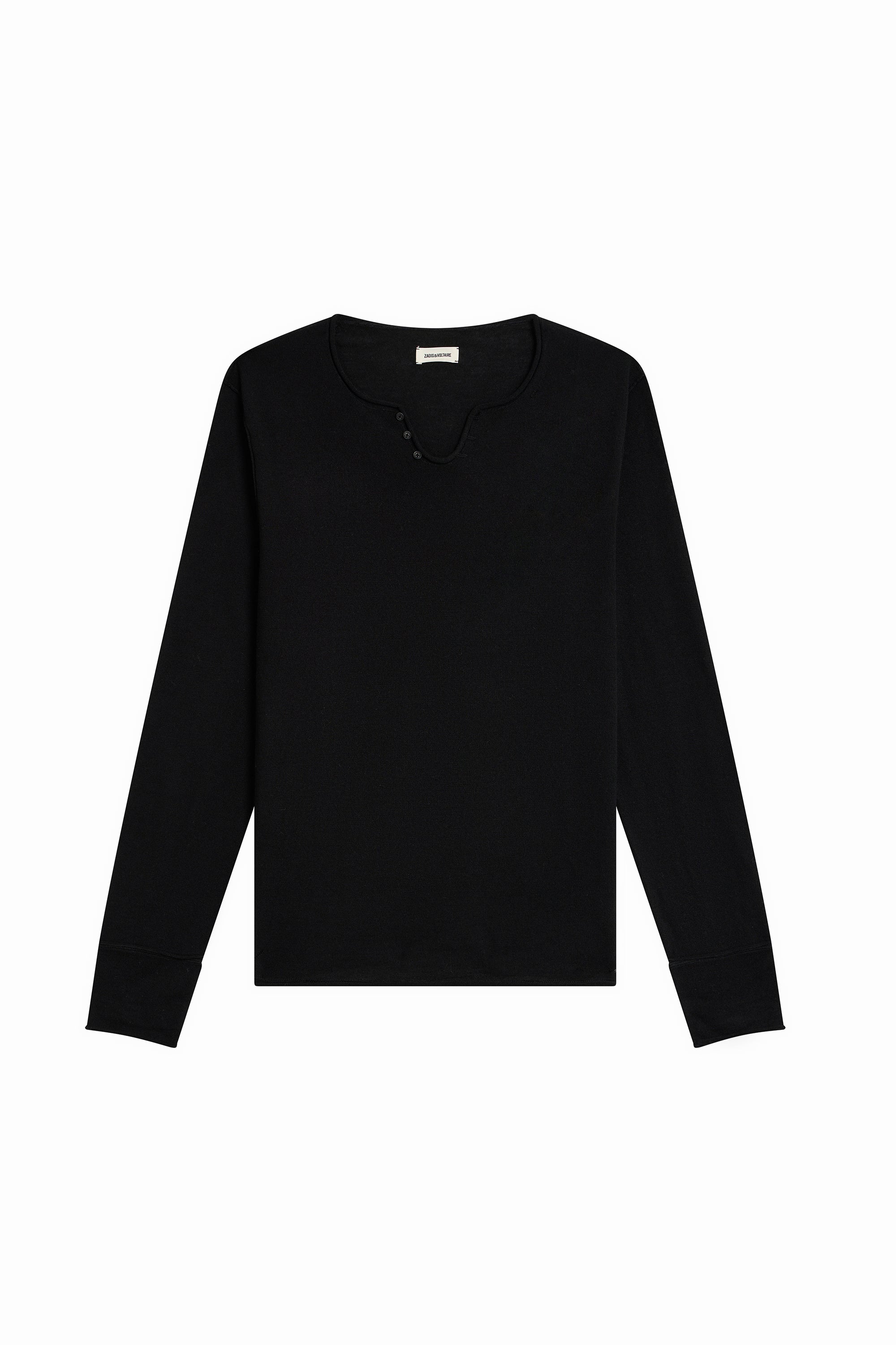 Pull Homme Monastir en laine - Noir