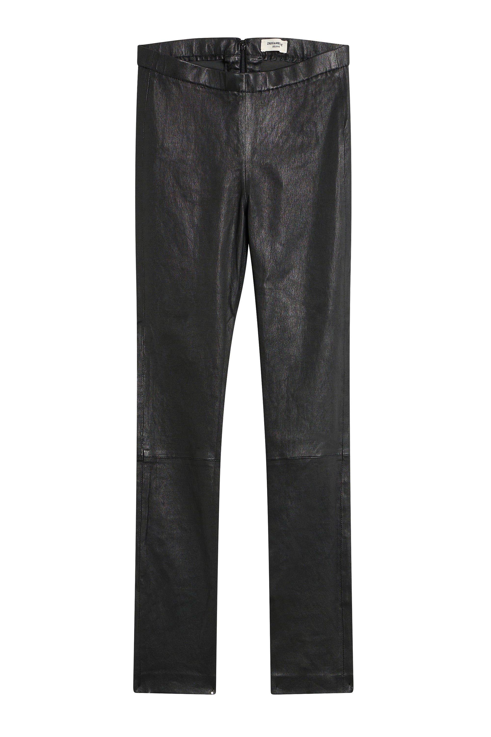 Pantalon en cuir deluxe Pharel - Noir