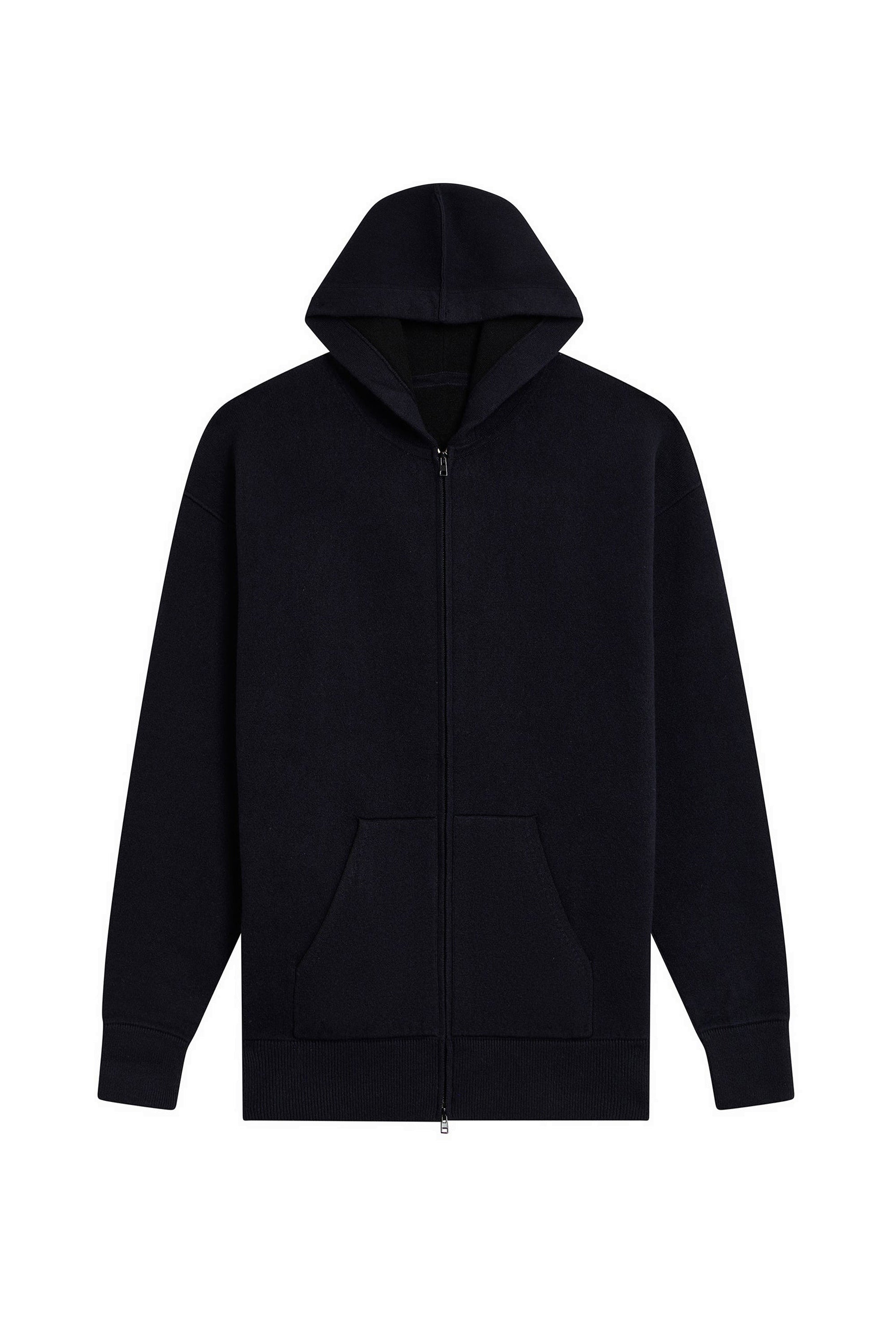 Gilet en maille Camille en cachemire - Encre & Noir