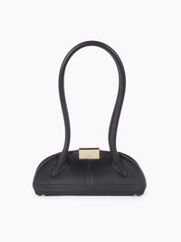 MINI SAC PORTÉ ÉPAULE LE BAL EN CUIR - Noir