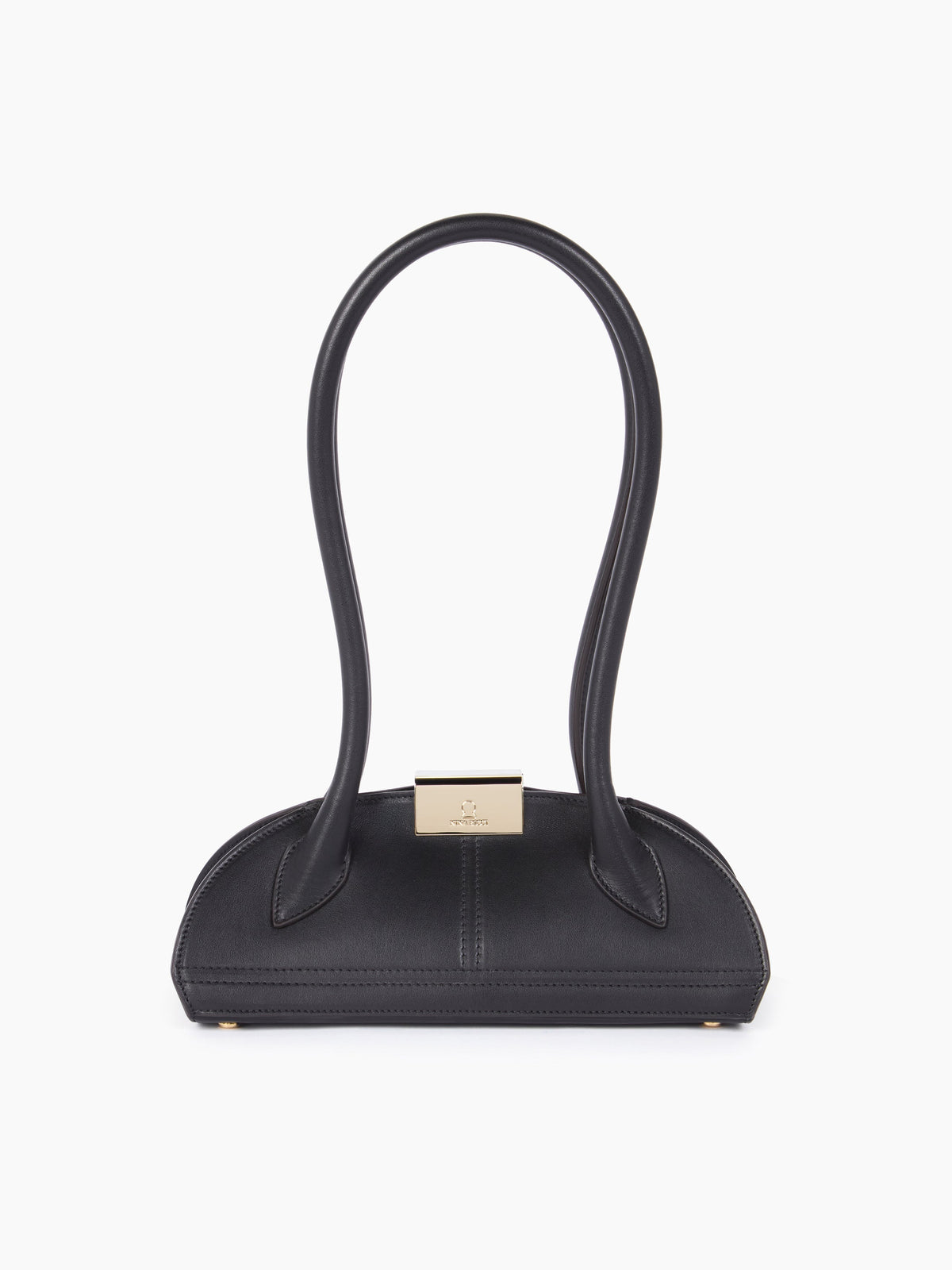 MINI SAC PORTÉ ÉPAULE LE BAL EN CUIR - Noir