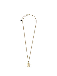 Three Graces brass necklace - Gold