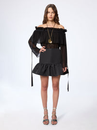 COLLIER DE FLEURS DE CALLA KAKI