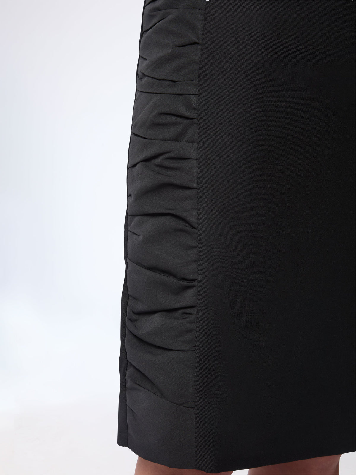 JUPE PÉPLUM COURTE - Noir