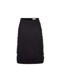 JUPE PÉPLUM COURTE - Noir