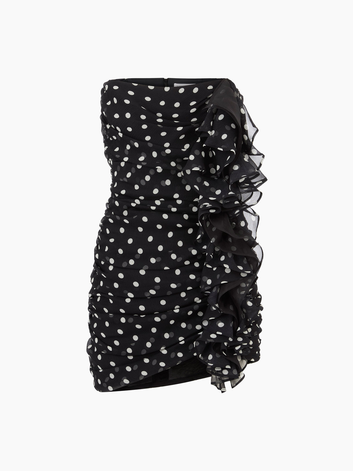 ROBE LONGUE EN SOIE DORÉE MARBRÉE