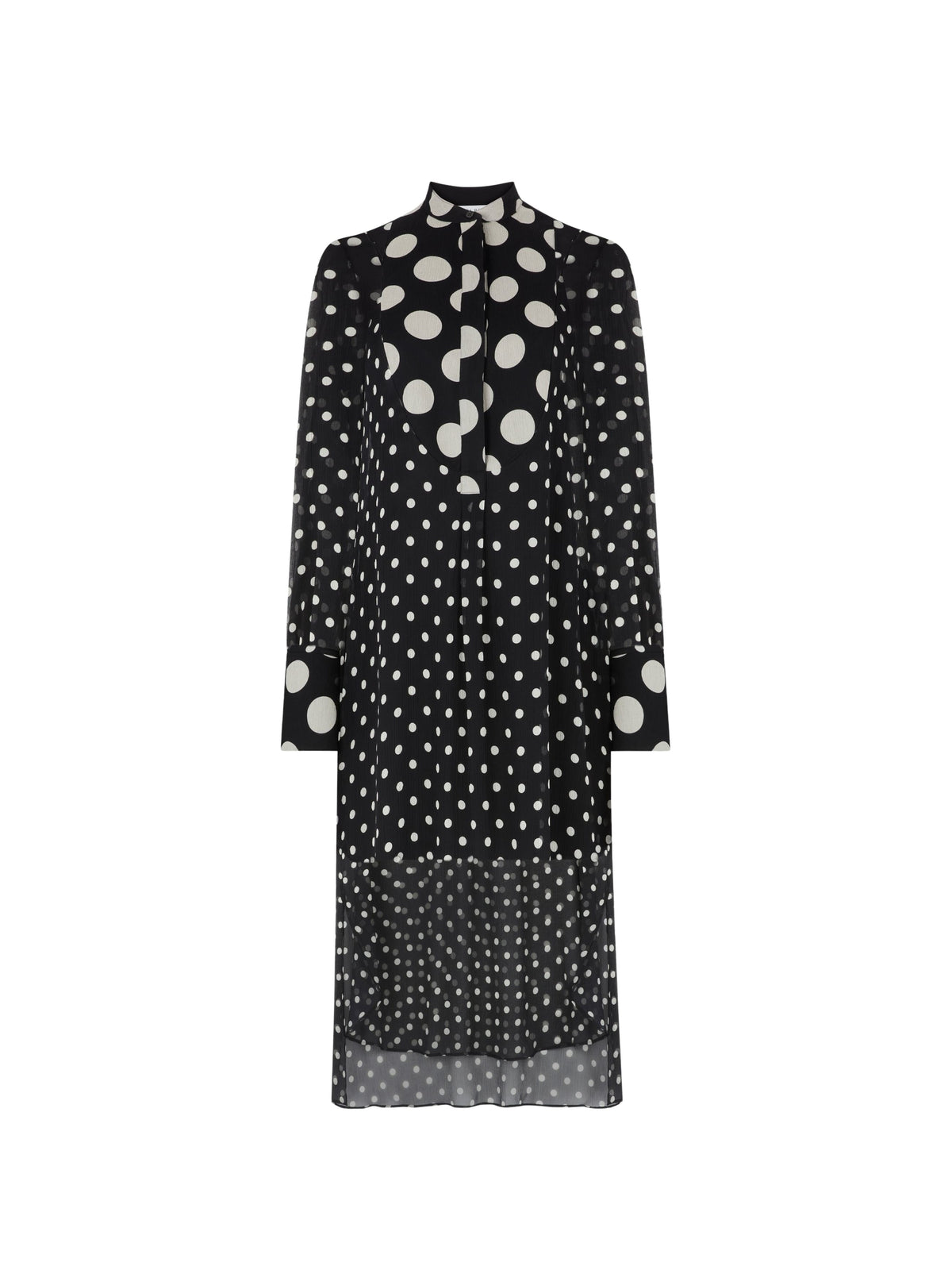 ROBE BUSTIER MINI À POIS - Pois