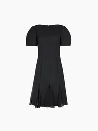 ROBE MIDI ROSE SIRÈNE À DOS NU