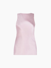 CHEMISE EN SATIN À POIS AVEC POIGNETS ÉVASÉS