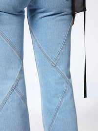 VESTE À POIS BRODÉE