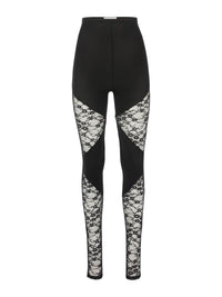Denim flared trousers - Black